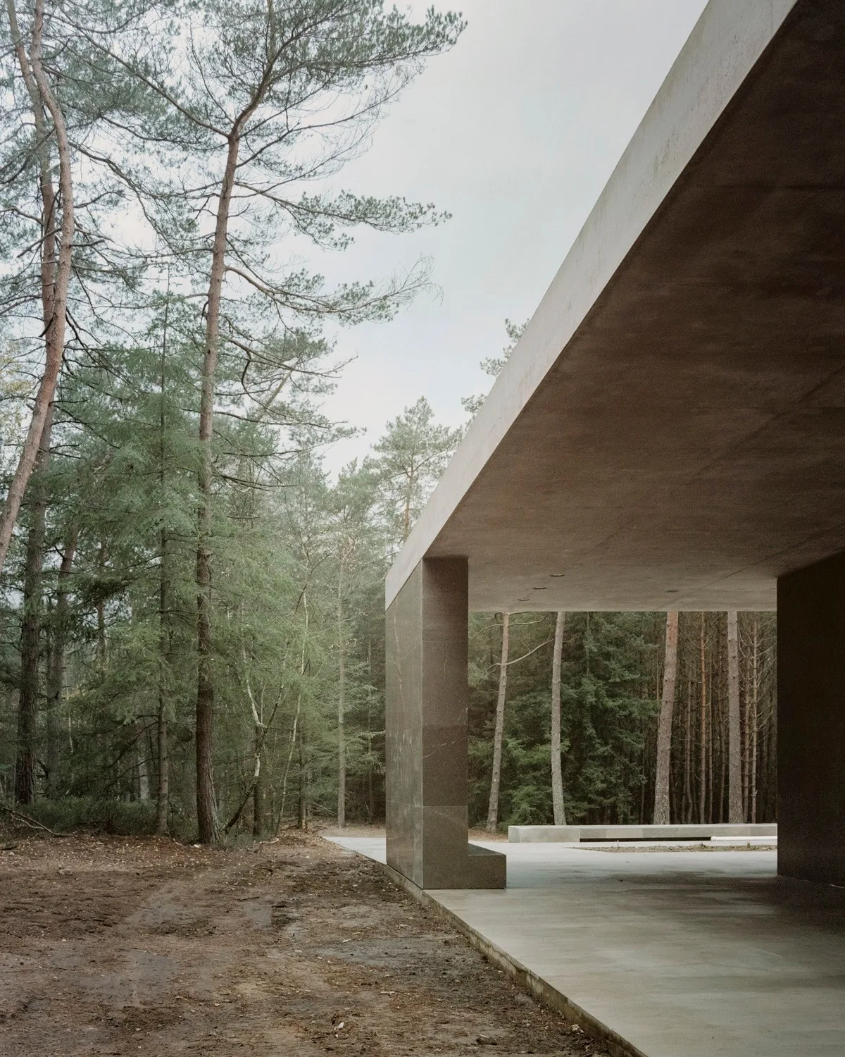 BIM Architecture | Dutch Victims Memorial Hall 'Lunen Hall', Hidden and Peaceful/KAAN Architecten
