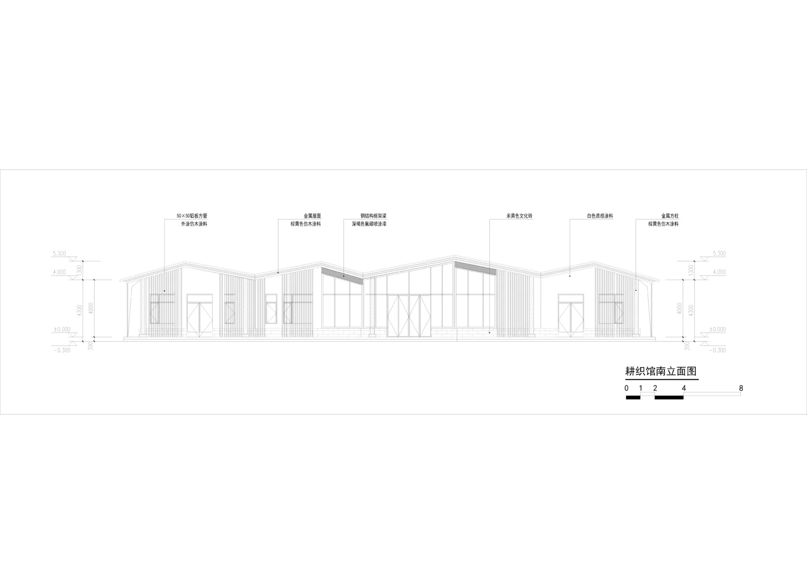 BIM Architecture | Renovation of Agricultural Tool Warehouse in Grain Fields - Huahong Farming and Weaving Hall/Chuanglin Zebai