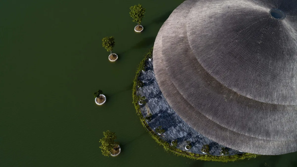 BIM Architecture | Vedana Restaurant, Modular Bamboo Architecture/Wu Zhongyi Architectural Firm