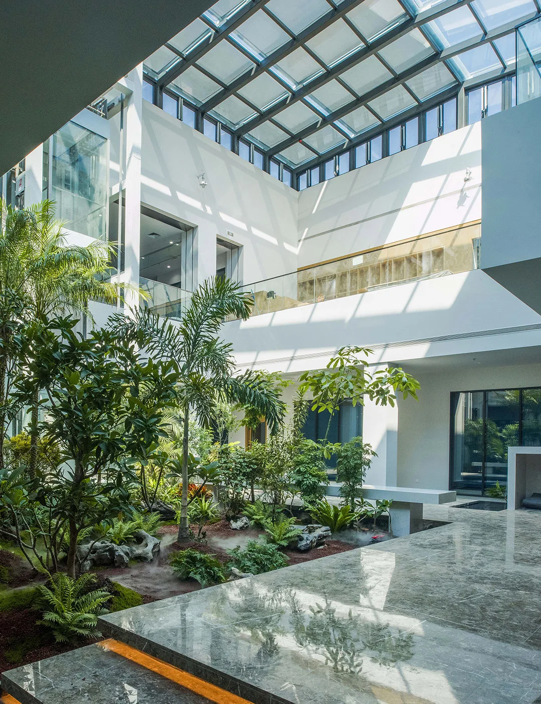 BIM Architecture | China National Pharmaceutical Group China Biological Headquarters Office Park/Hele Creative Design