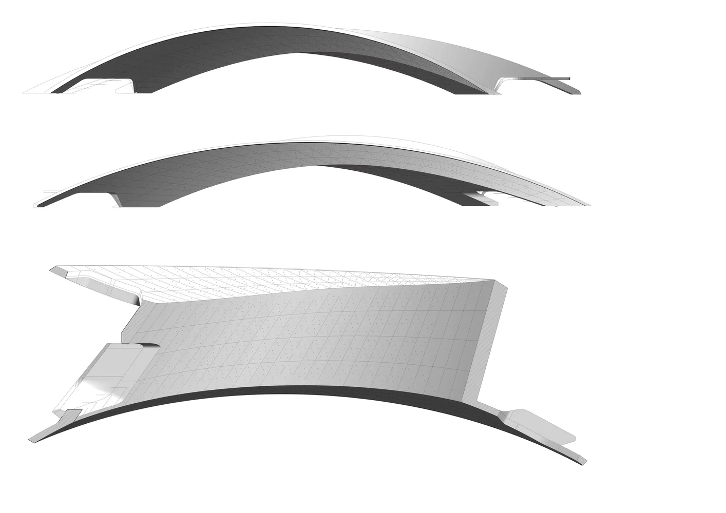 BIM Architecture | Norwegian firm Sn ø hetta moves snow like buildings to Paris | Paris headquarters of Le Monde