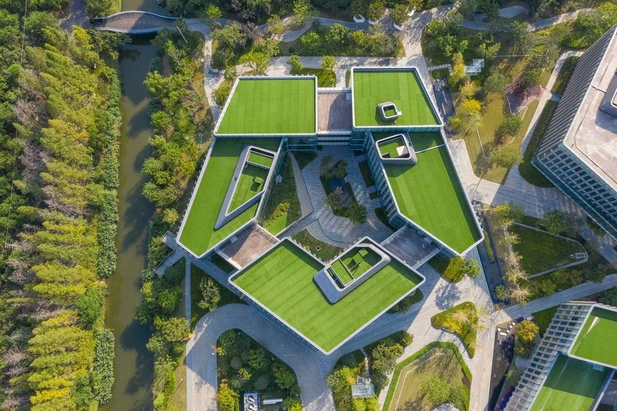 BIM Architecture | Nanjing Ecological Technology Island New Weiyi Technology Park/NBBJ