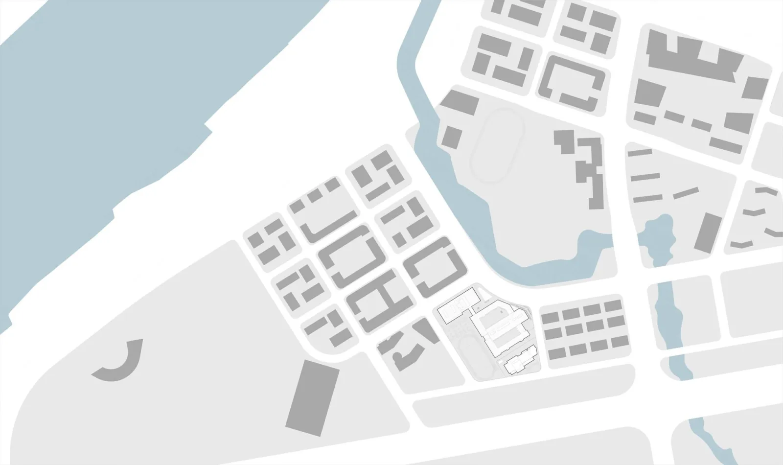 BIM Architecture | East China Normal University Second Affiliated Middle School Qiantan School and Ice Factory Tianqiantan Kindergarten/Zhizheng Architecture Studio+Dazheng Architecture Firm