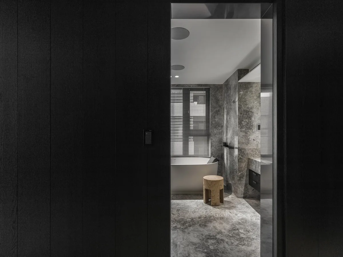 BIM architecture | Ink, a quiet world with pure contours/Water phase design