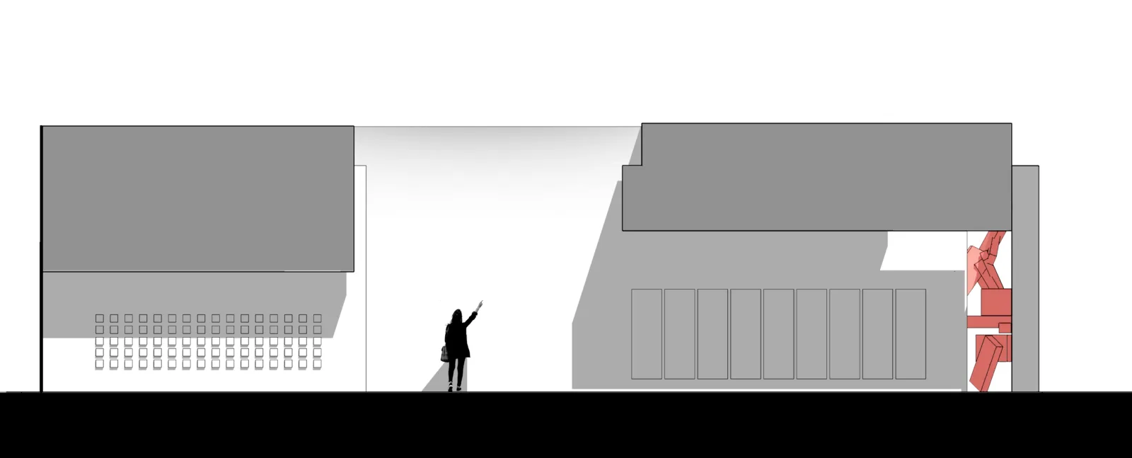 BIM Architecture | ANBONG HOME Art Coatings Exhibition Hall/Aike Architectural Design