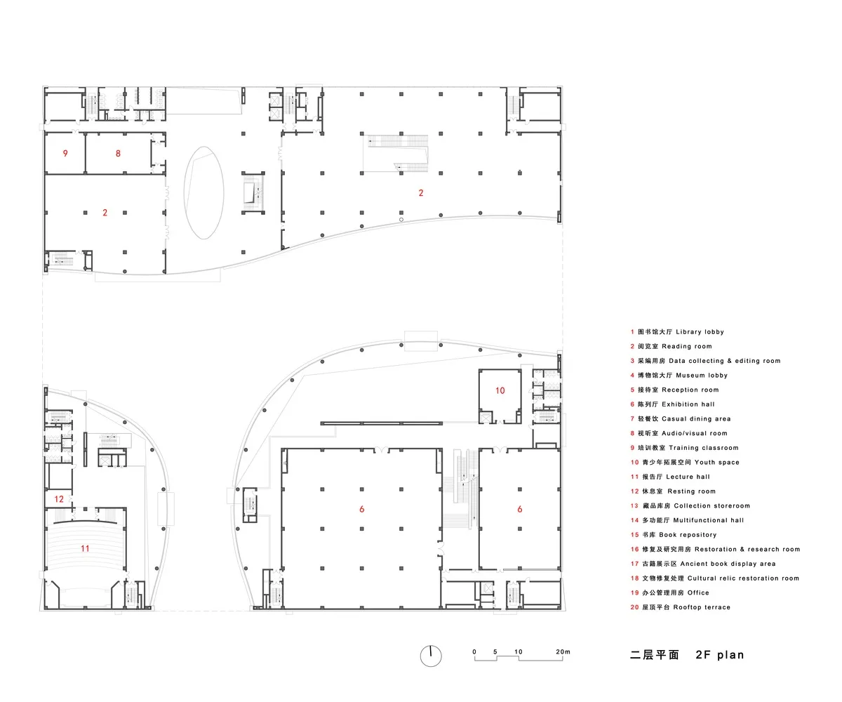 BIM Architecture | Jiashan Museum, Library/Zhejiang University Architectural Design and Research Institute