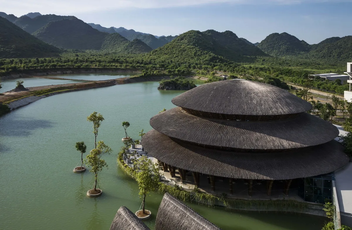 BIM Architecture | Vedana Restaurant, Modular Bamboo Architecture/Wu Zhongyi Architectural Firm