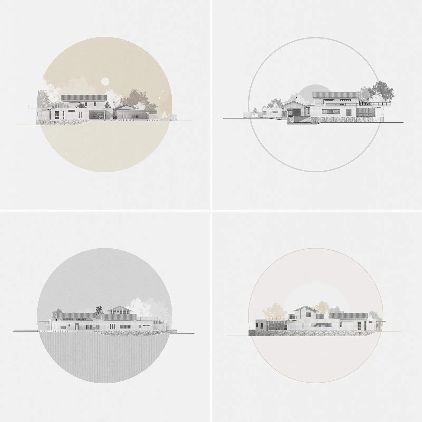 BIM Architecture | Rice Fields, Under Trees, Jiaoyuan/Chongqing Yueji Architectural Design Firm