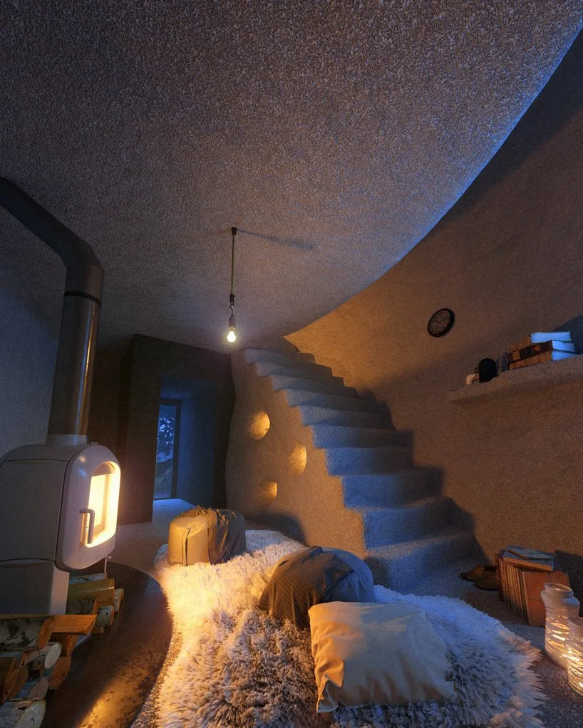 BIM Architecture | Strange Concept - "Stone Tomb" Hut/Davit and Mary Jilavyan