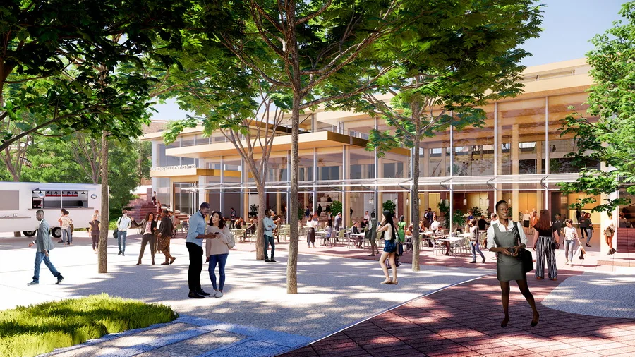 BIM Architecture | BIG Reveals Design Proposal for Johns Hopkins University Student Center: 'The Village'