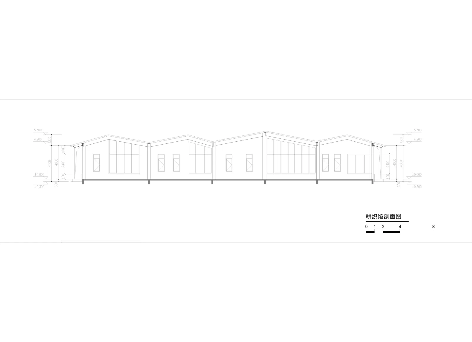 BIM Architecture | Renovation of Agricultural Tool Warehouse in Grain Fields - Huahong Farming and Weaving Hall/Chuanglin Zebai