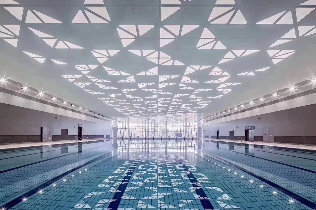 BIM Architecture | Ningbo Olympic Sports Center: Color Aesthetics of Sports Space/CCDI Smart Design