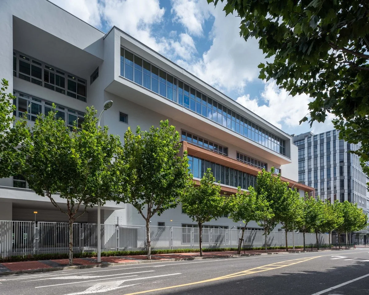 BIM Architecture | East China Normal University Second Affiliated Middle School Qiantan School and Ice Factory Tianqiantan Kindergarten/Zhizheng Architecture Studio+Dazheng Architecture Firm