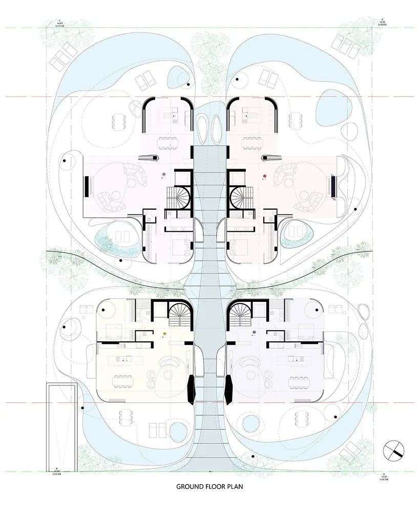BIM Architecture | Butterfly shaped Residence from Nature | 314 Architecture Studio