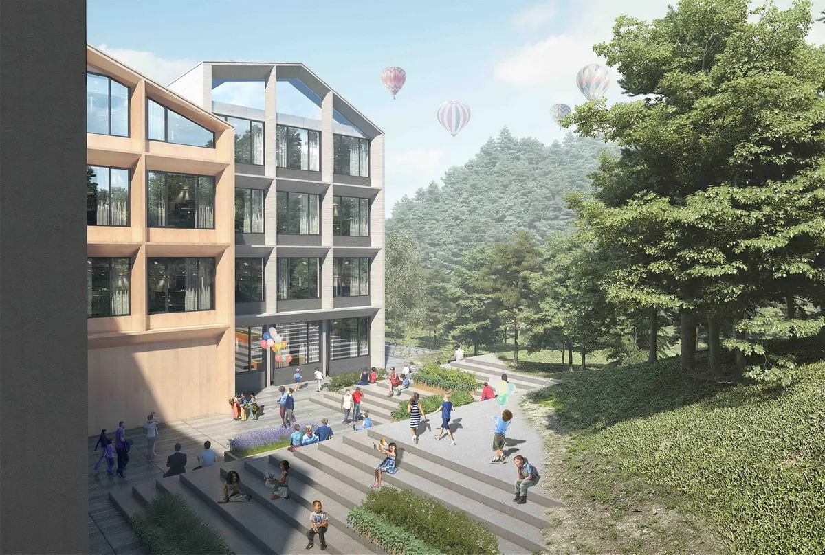 BIM Architecture | Hangzhou Lin'an Fengzhigu Outdoor Nature School/GWP Architects