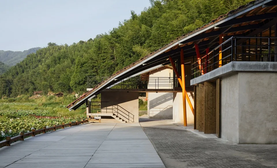 BIM Architecture | Dutuan Village Public Service Center, Fujian/Sanwen Architecture