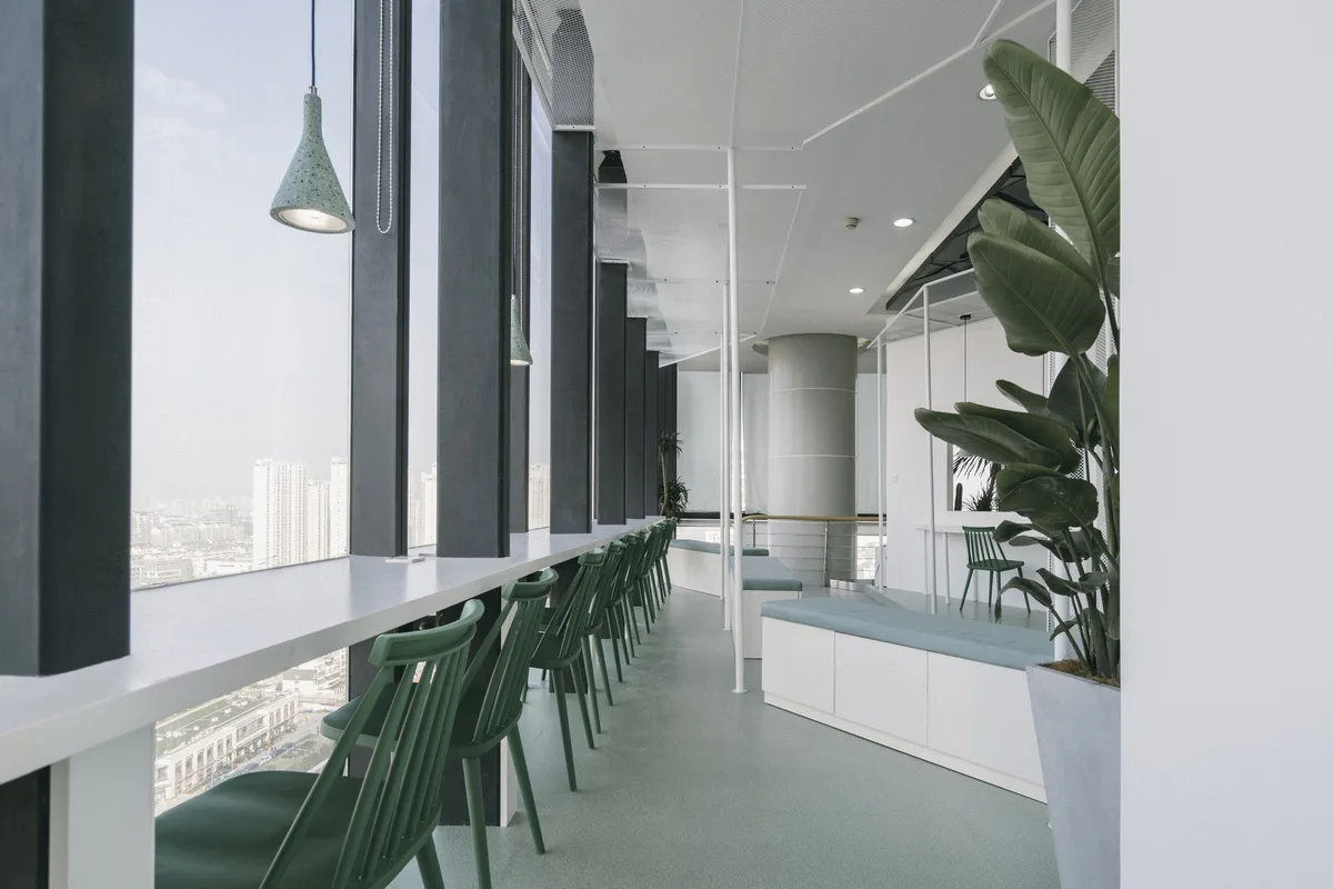 BIM Architecture | 'Cloud Corridor' Aerial Study Room/Flat Design