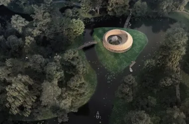 Sanderumgaard Garden Pavilion: A Fusion of Nordic Heritage and Japanese Zen Design-BIM WORLD