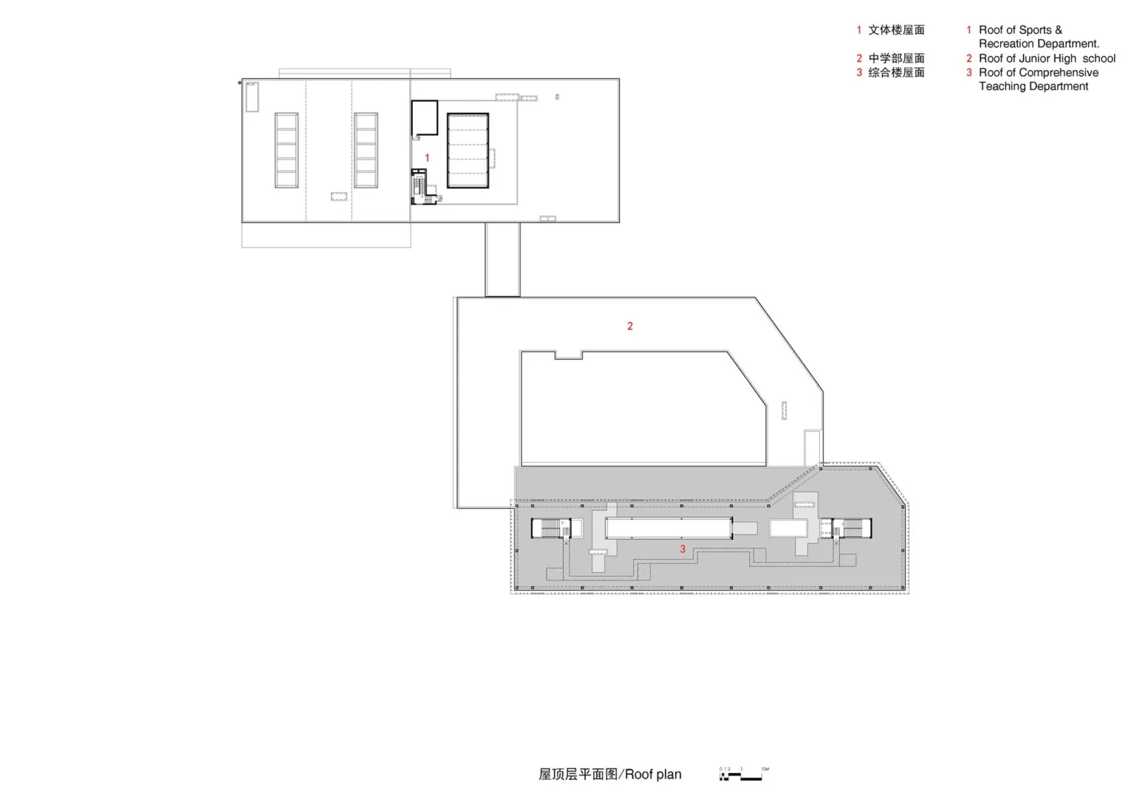 BIM Architecture | East China Normal University Second Affiliated Middle School Qiantan School and Ice Factory Tianqiantan Kindergarten/Zhizheng Architecture Studio+Dazheng Architecture Firm