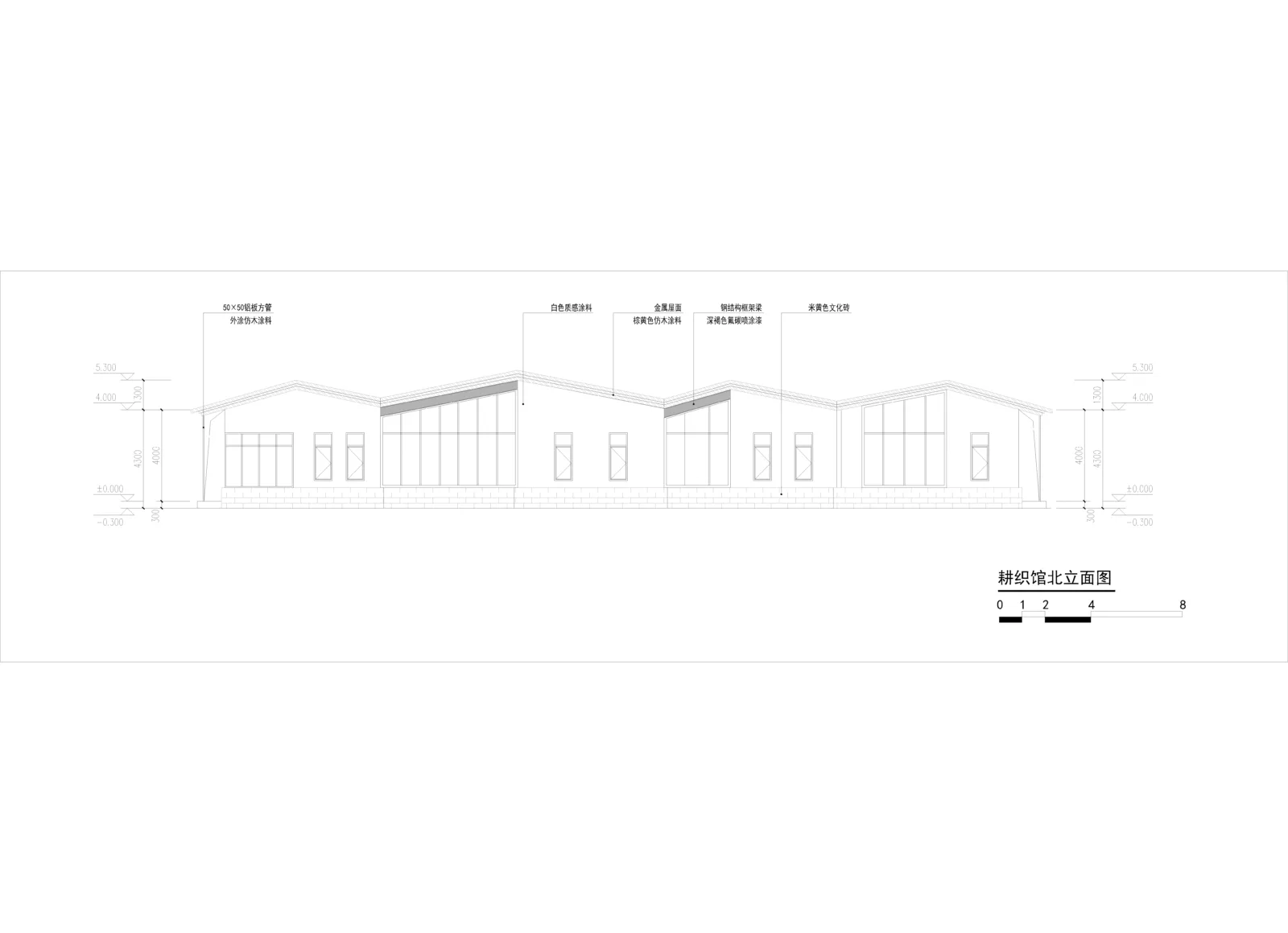 BIM Architecture | Renovation of Agricultural Tool Warehouse in Grain Fields - Huahong Farming and Weaving Hall/Chuanglin Zebai