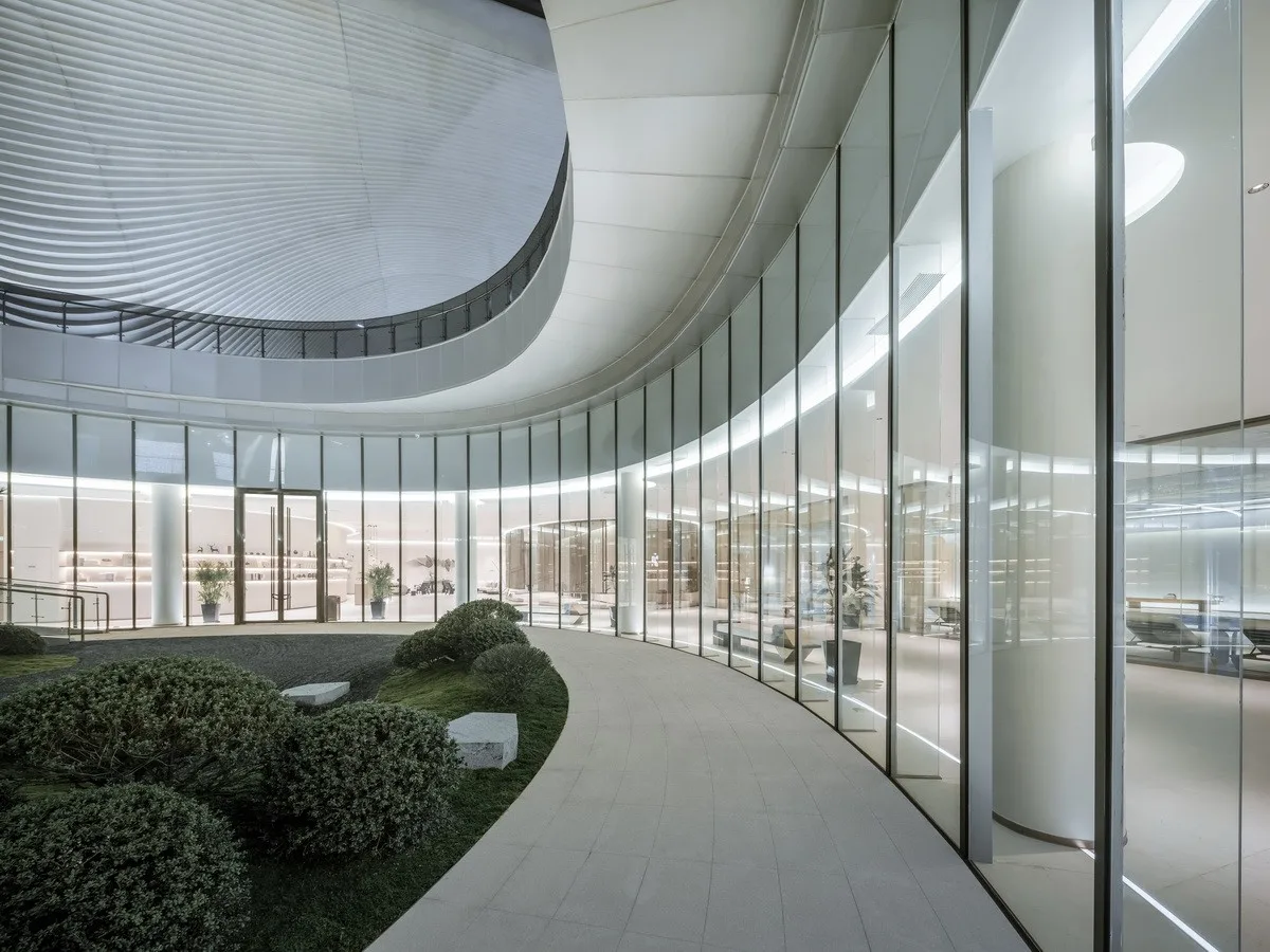 BIM Architecture | Floating Door - Xi'an Fengdong New City Lai'an Community Center/EID Architecture