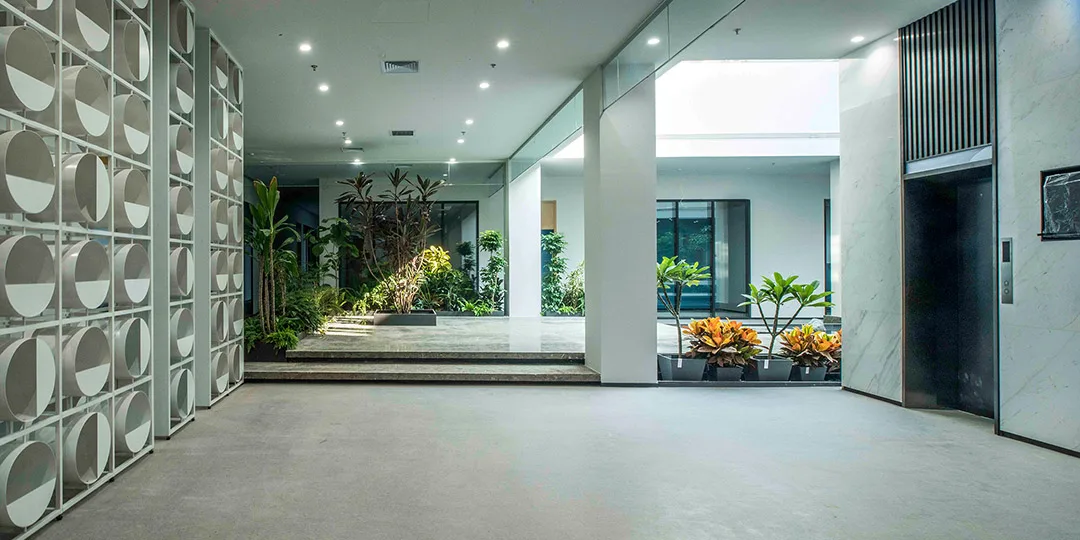 BIM Architecture | China National Pharmaceutical Group China Biological Headquarters Office Park/Hele Creative Design