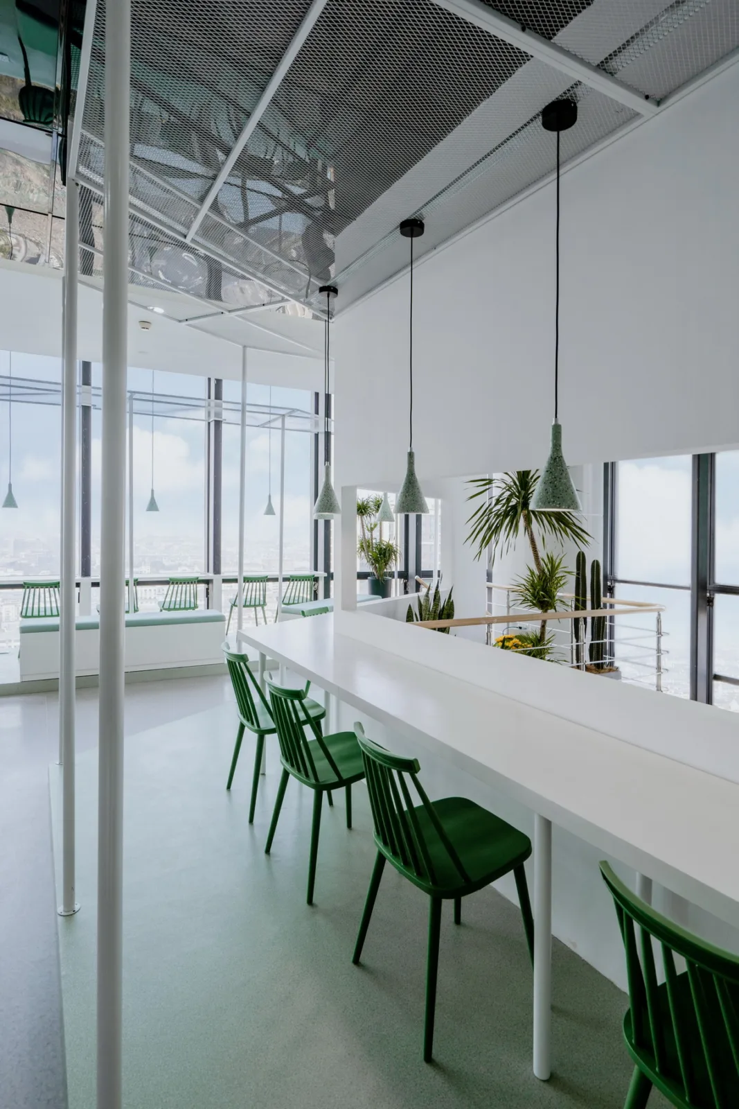 BIM Architecture | 'Cloud Corridor' Aerial Study Room/Flat Design