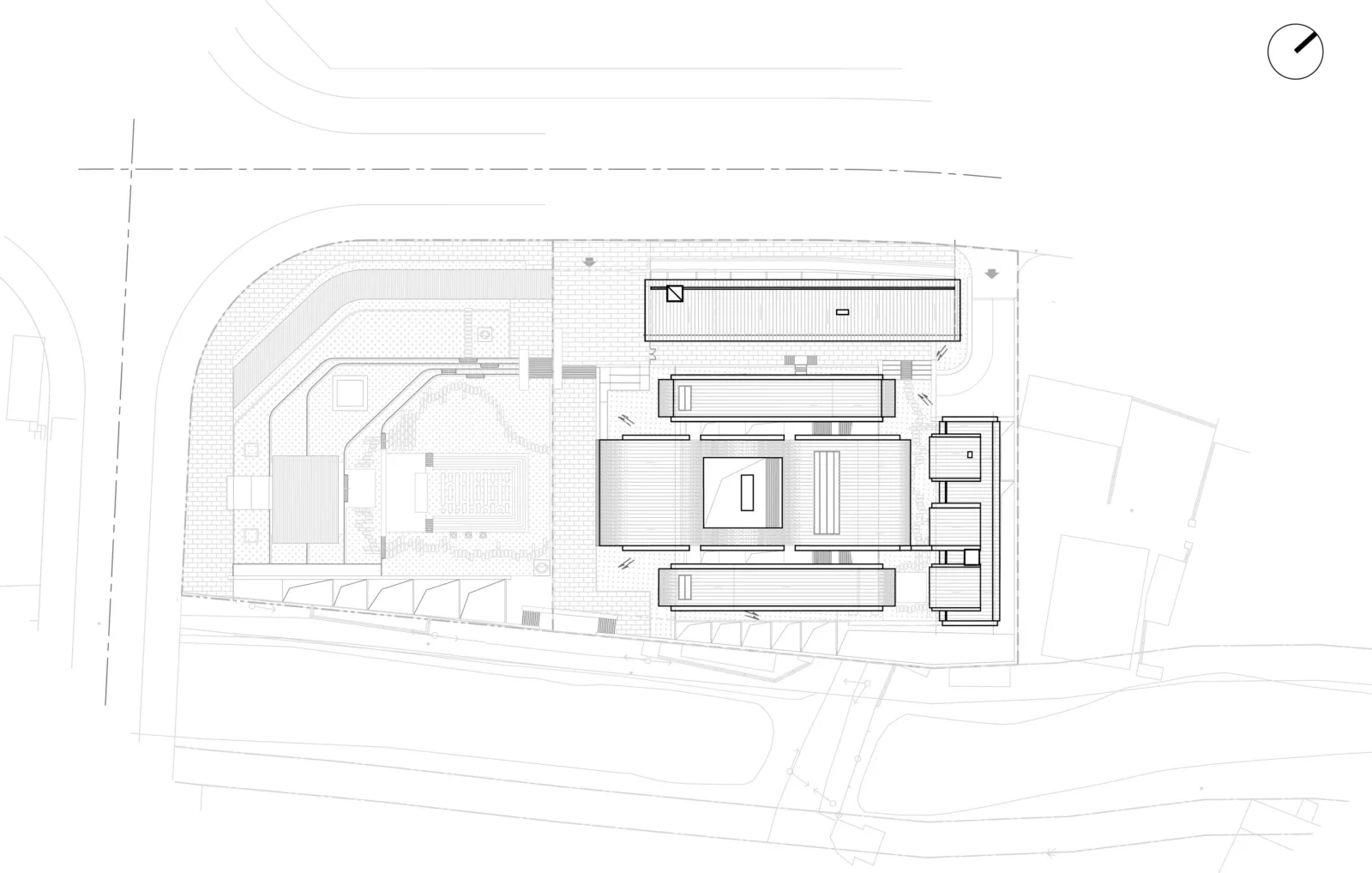 BIM Architecture | Integration of Elements - The Initial Appearance of a Modern Temple/Motai Architecture