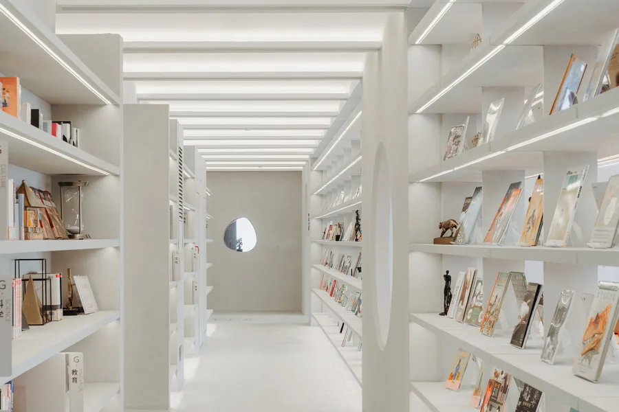 BIM Architecture | Chaoche Bookstore - An Abstract Port City/Wutopia Lab
