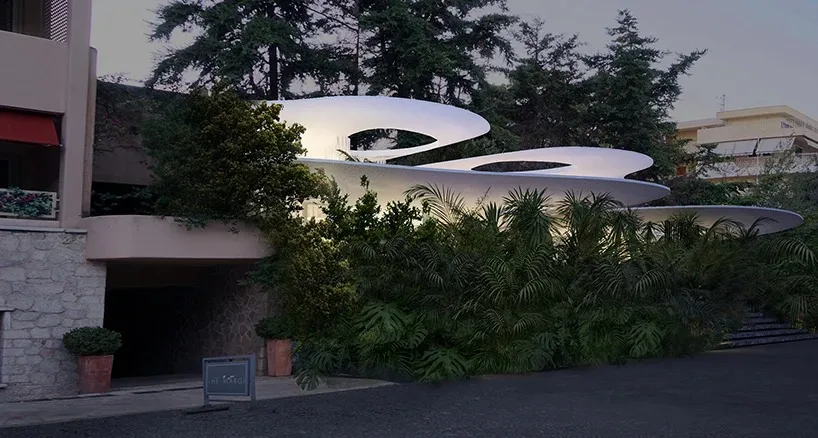 BIM Architecture | Butterfly shaped Residence from Nature | 314 Architecture Studio