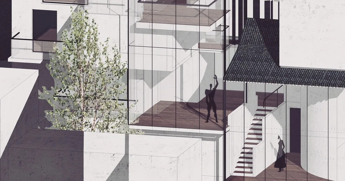 BIM Architecture | Fujian Longyan B&A; B MIX Private Residential Mixed Use Residential Design Record/Shanghai Lei Space and Architectural Design Studio