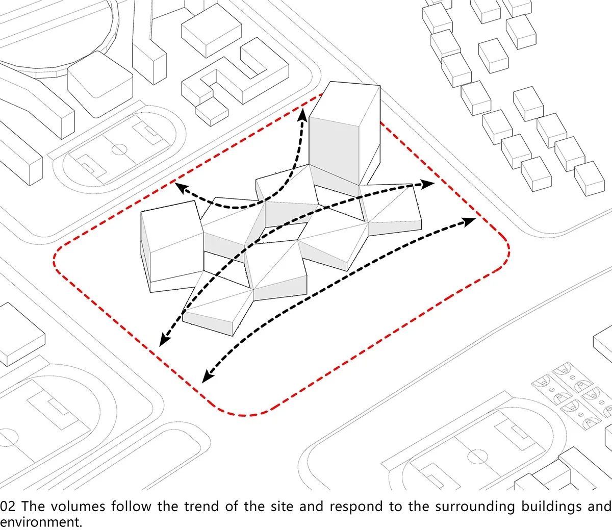 BIM Architecture | Quzhou Smart New City Complex Project Proposal 'Continuous Landscape'/Zero One City Architecture Firm