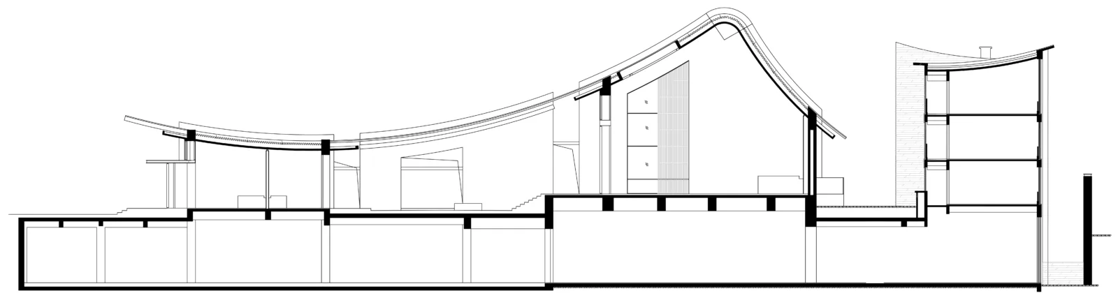 BIM Architecture | Integration of Elements - The Initial Appearance of a Modern Temple/Motai Architecture