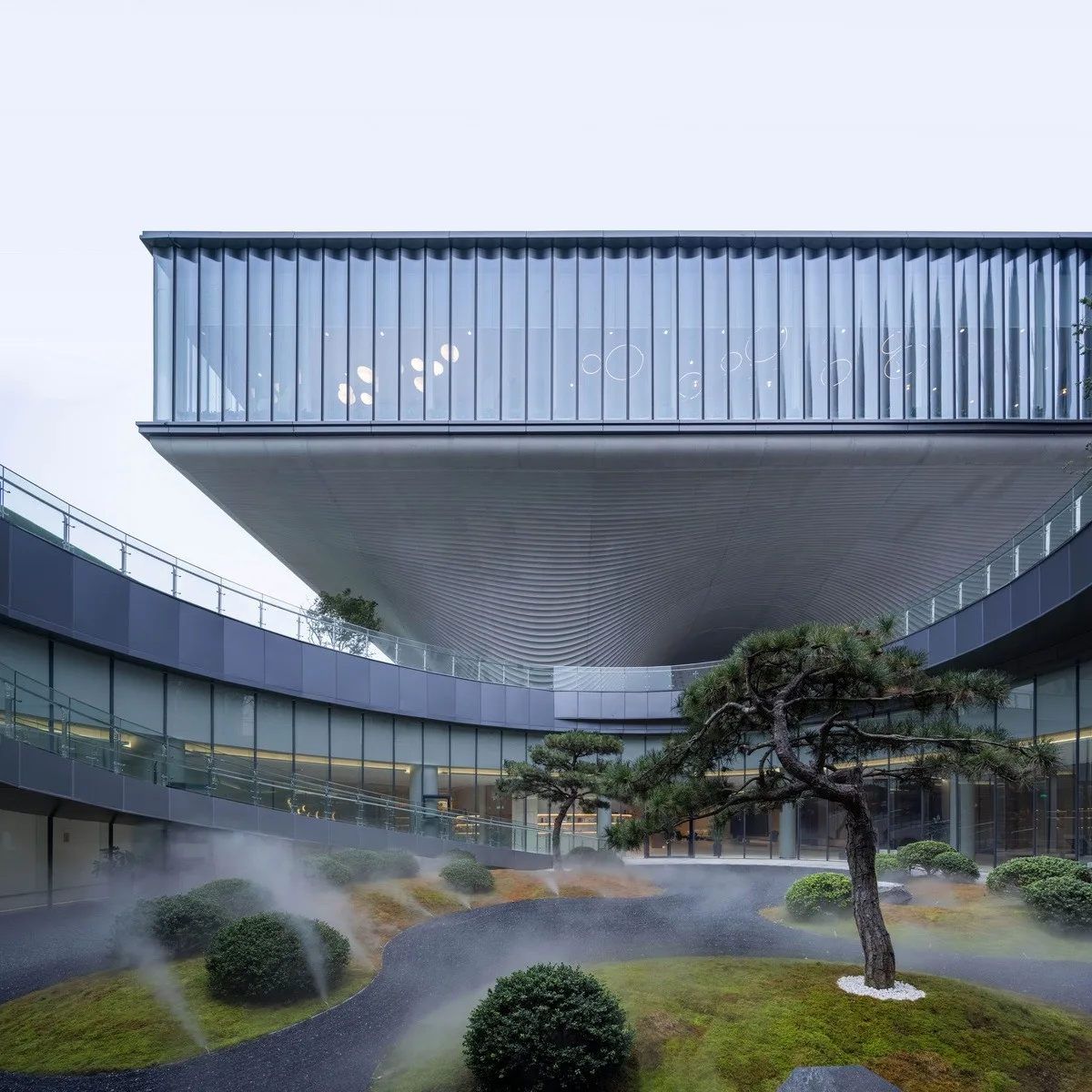 BIM Architecture | Floating Door - Xi'an Fengdong New City Lai'an Community Center/EID Architecture