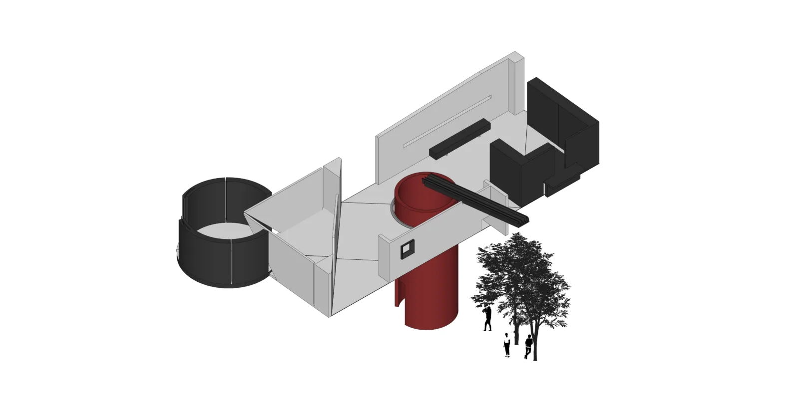 BIM Architecture | Maimeng Clothing Office Front Office, Natural and Fun/Square Good Design