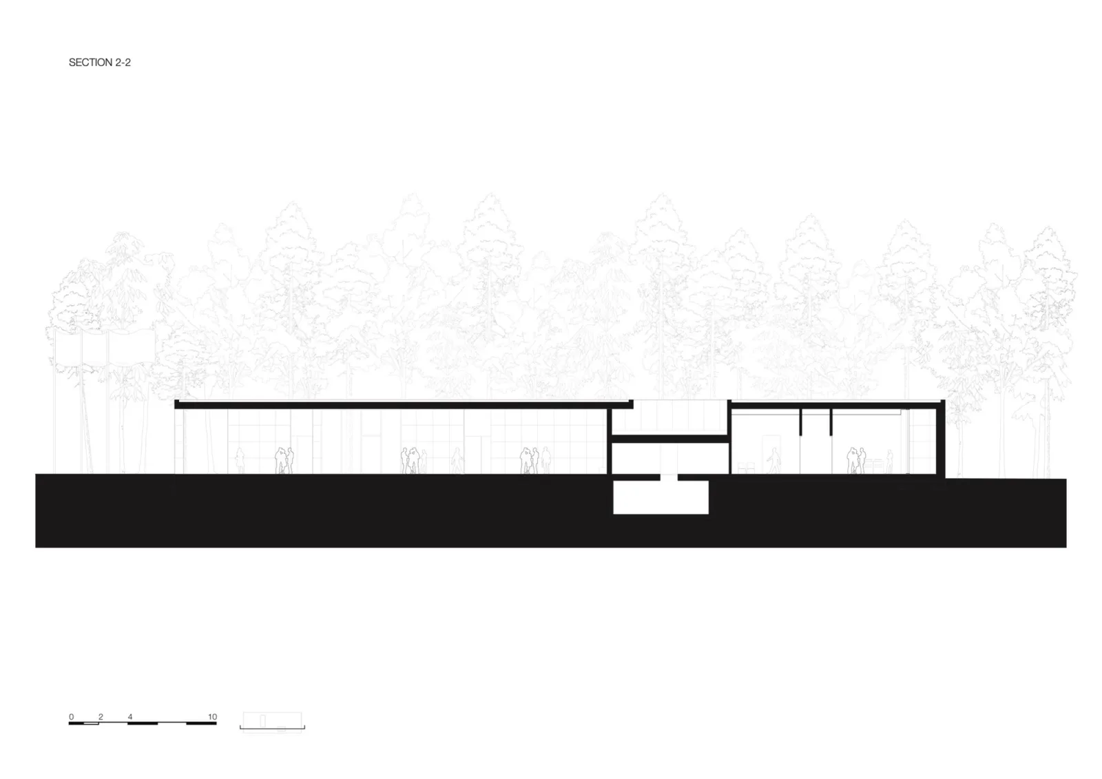 BIM Architecture | Dutch Victims Memorial Hall 'Lunen Hall', Hidden and Peaceful/KAAN Architecten