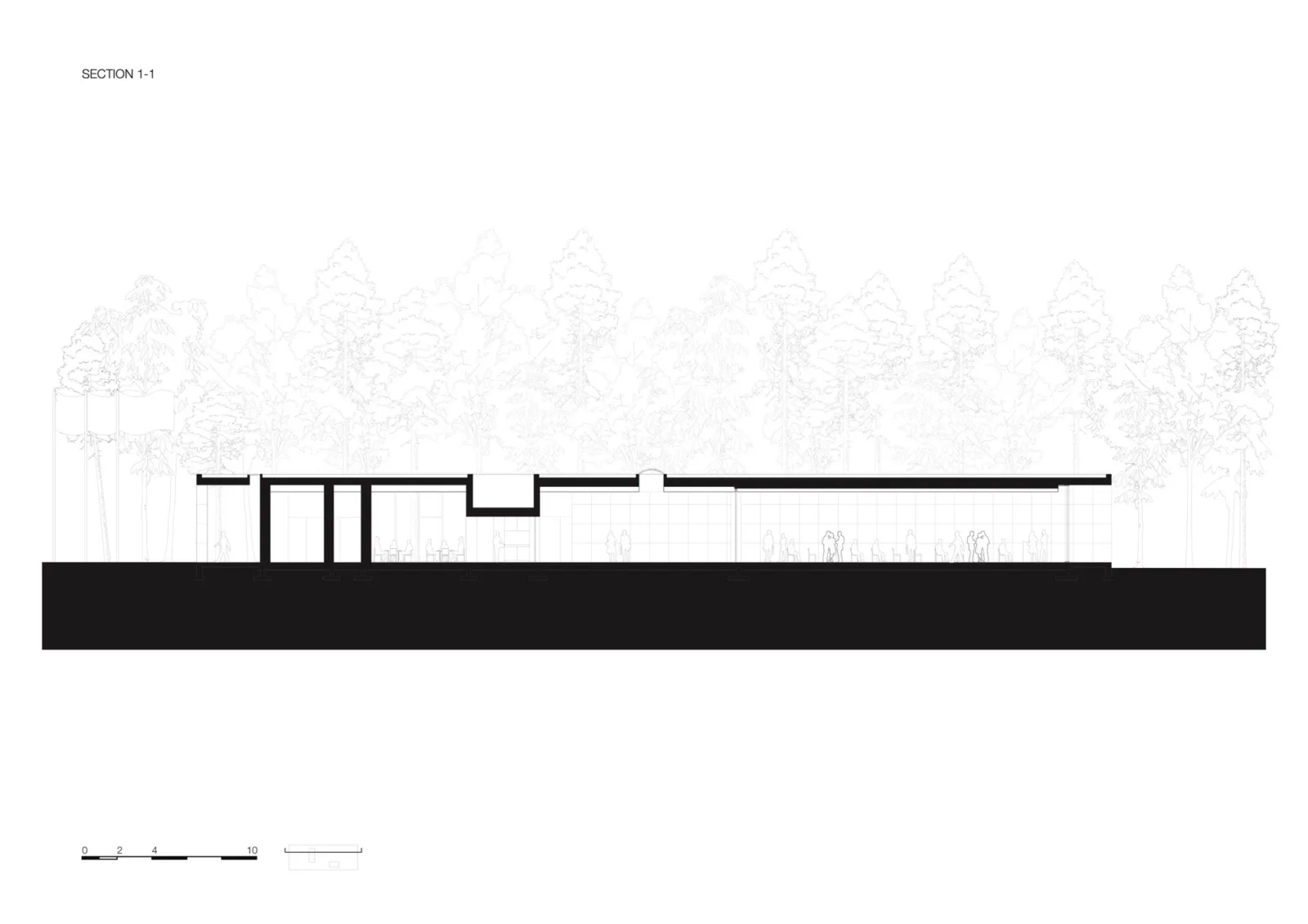 BIM Architecture | Dutch Victims Memorial Hall 'Lunen Hall', Hidden and Peaceful/KAAN Architecten