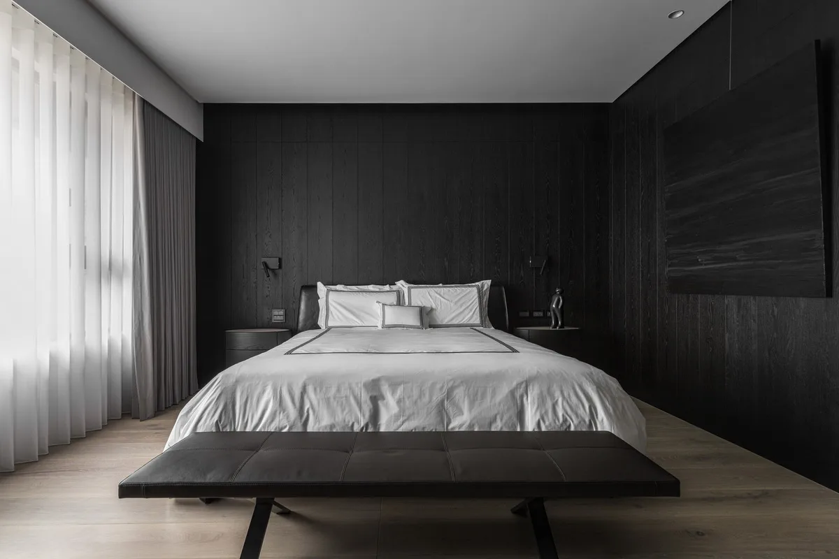 BIM architecture | Ink, a quiet world with pure contours/Water phase design