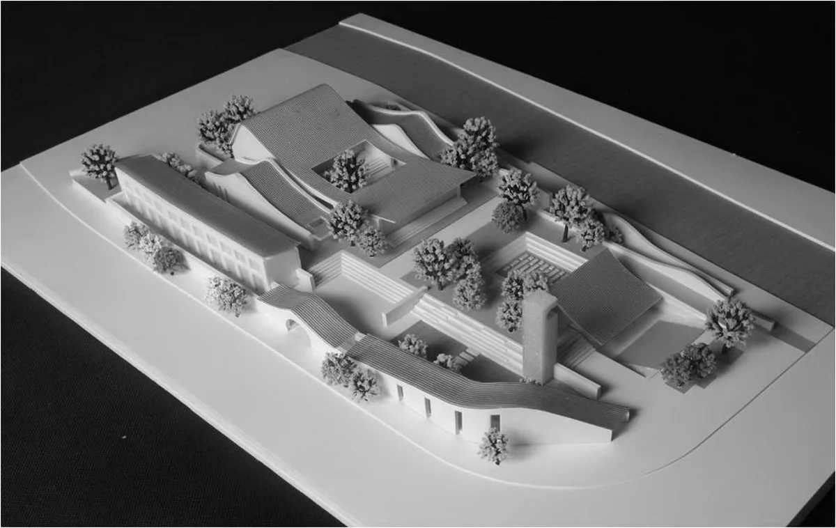 BIM Architecture | Integration of Elements - The Initial Appearance of a Modern Temple/Motai Architecture