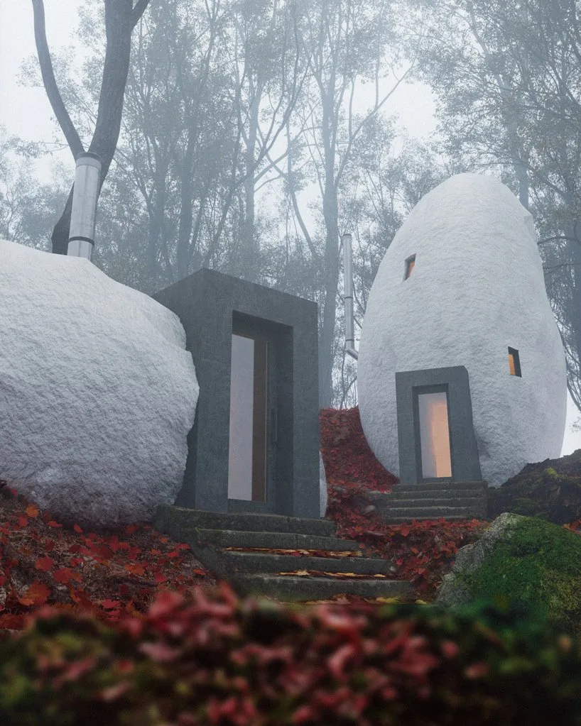 BIM Architecture | Strange Concept - "Stone Tomb" Hut/Davit and Mary Jilavyan
