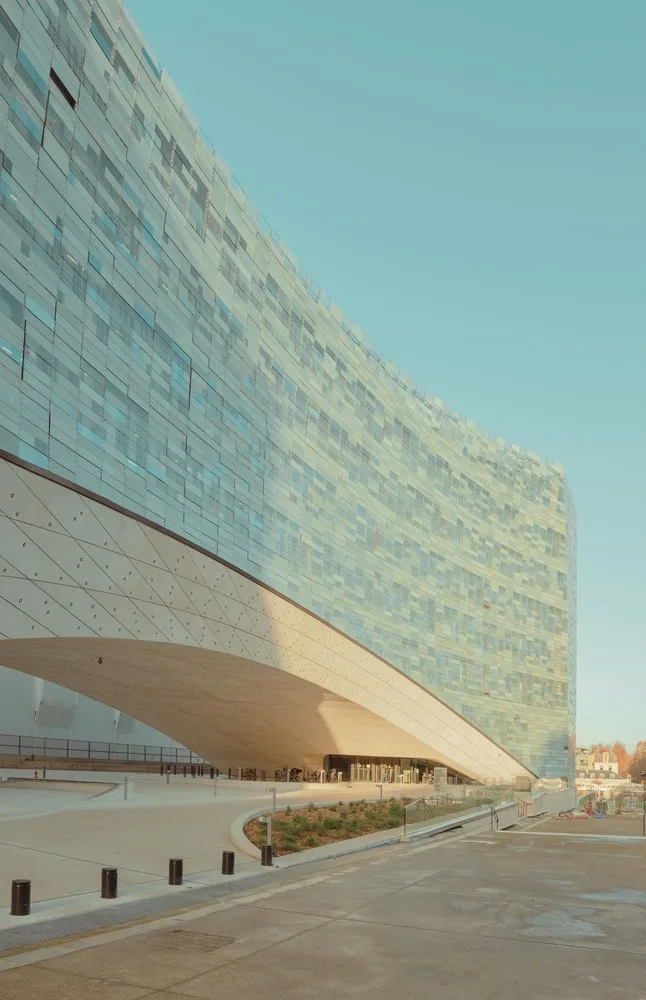 BIM Architecture | Norwegian firm Sn ø hetta moves snow like buildings to Paris | Paris headquarters of Le Monde