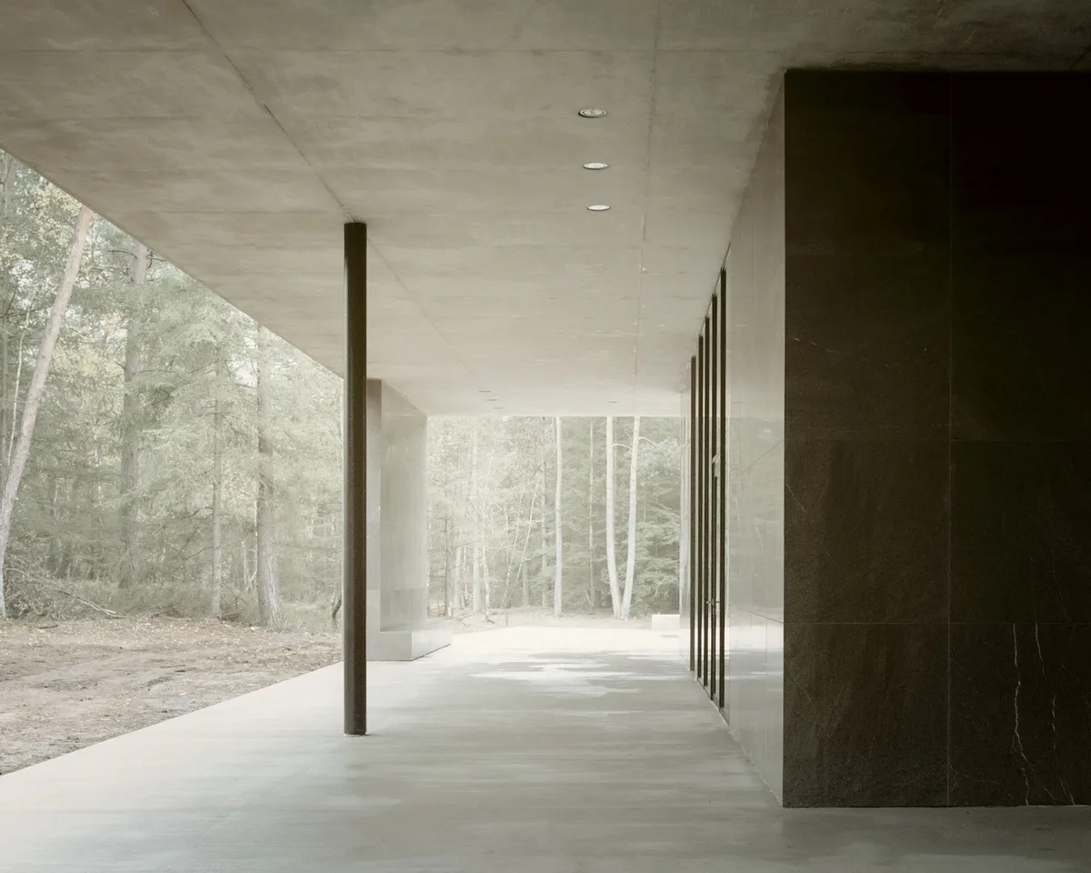 BIM Architecture | Dutch Victims Memorial Hall 'Lunen Hall', Hidden and Peaceful/KAAN Architecten