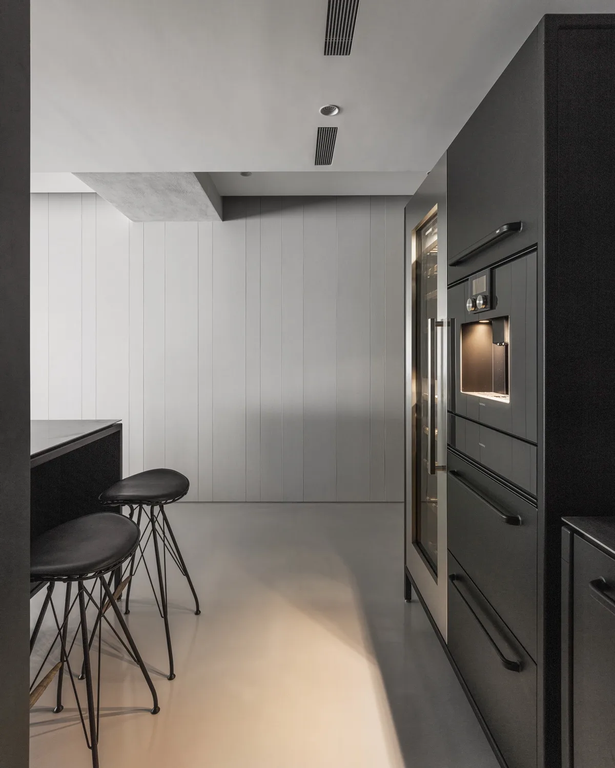 BIM architecture | Ink, a quiet world with pure contours/Water phase design