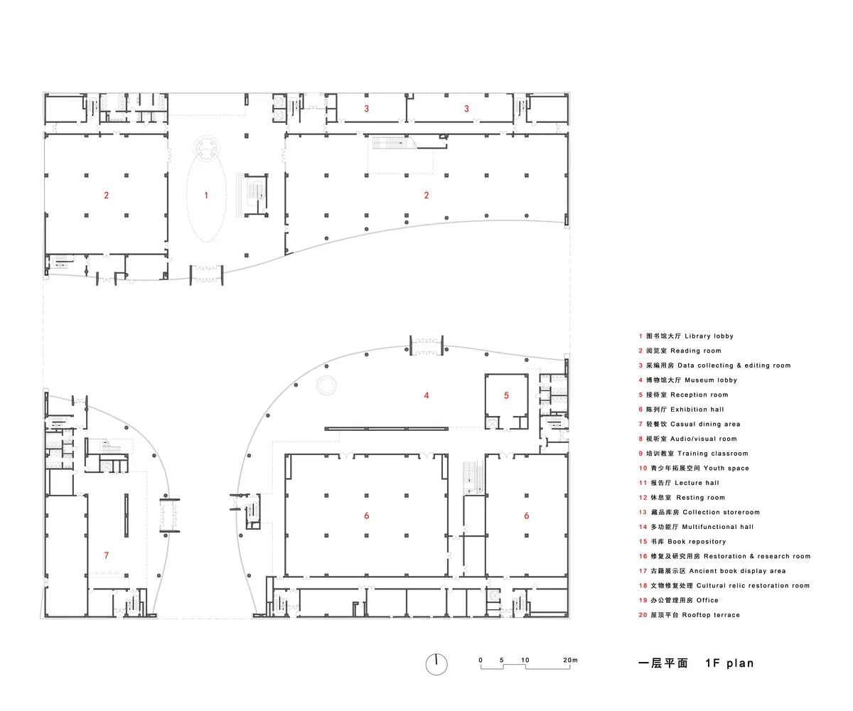 BIM Architecture | Jiashan Museum, Library/Zhejiang University Architectural Design and Research Institute