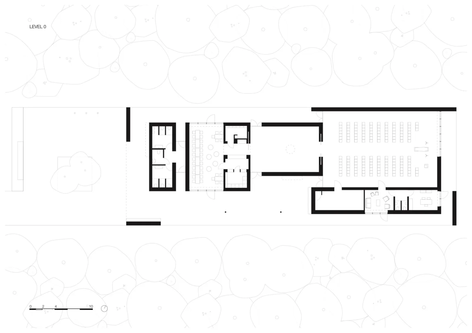 BIM Architecture | Dutch Victims Memorial Hall 'Lunen Hall', Hidden and Peaceful/KAAN Architecten