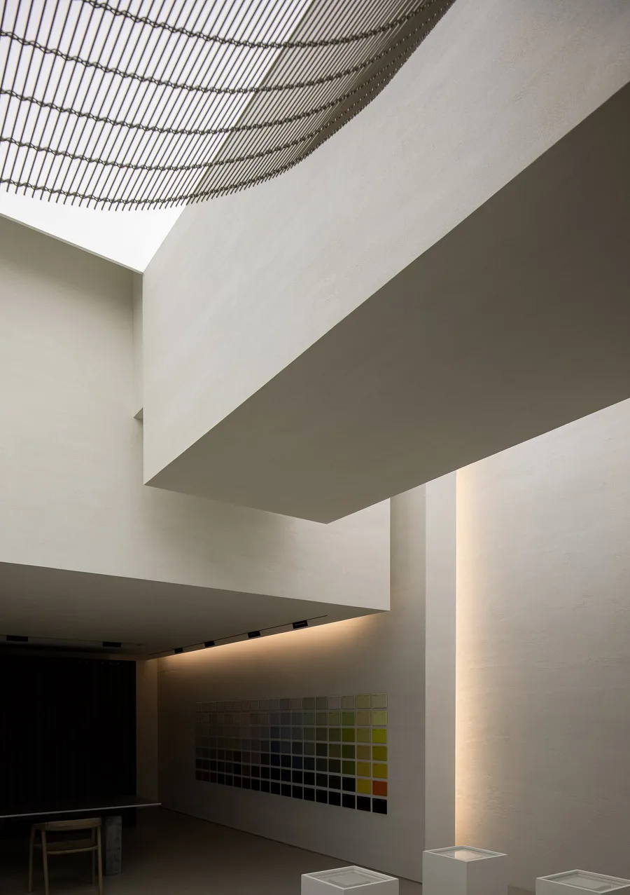 BIM Architecture | ANBONG HOME Art Coatings Exhibition Hall/Aike Architectural Design