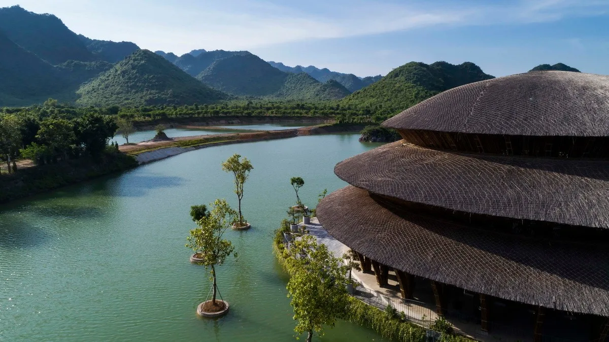 BIM Architecture | Vedana Restaurant, Modular Bamboo Architecture/Wu Zhongyi Architectural Firm