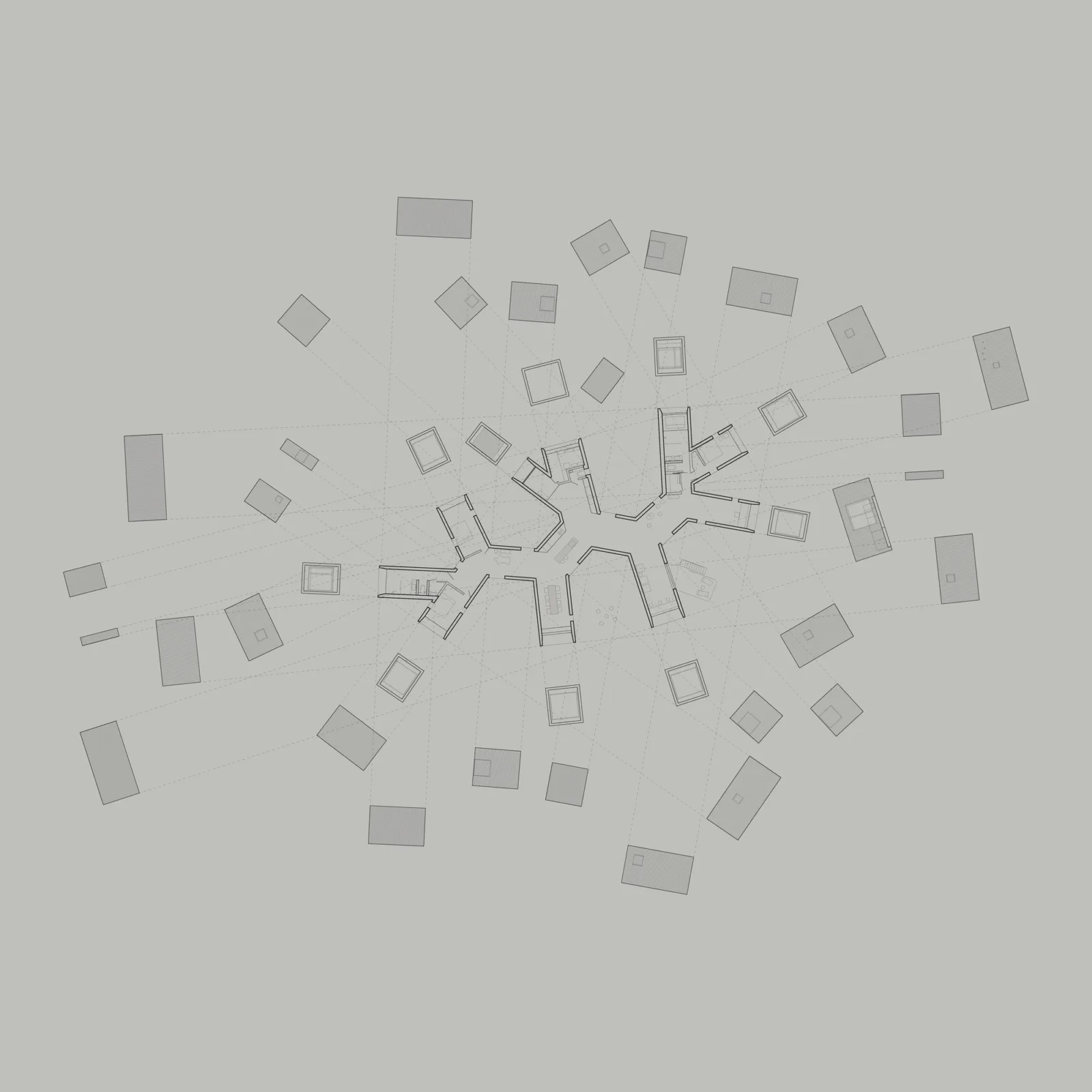 BIM Architecture | Hokkaido Forest Lodge, Extended 'Tendons'/Florian Busch Architects