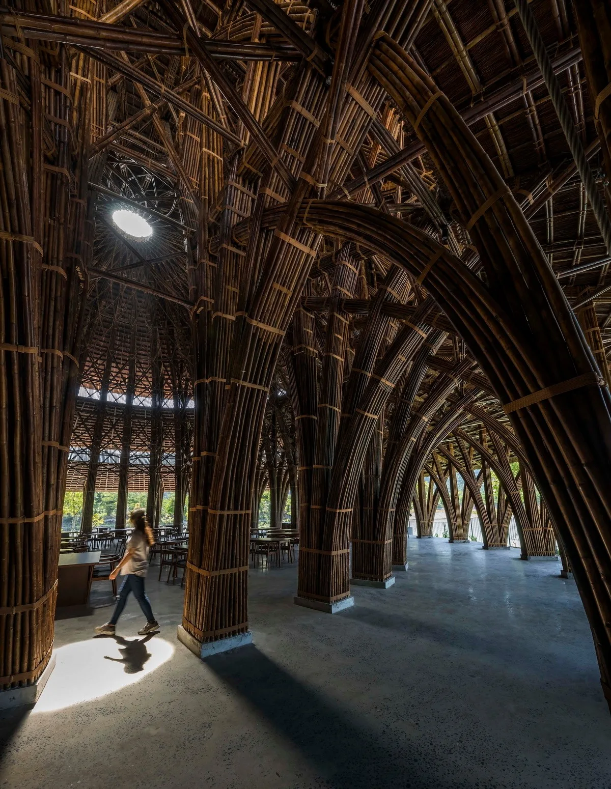BIM Architecture | Vedana Restaurant, Modular Bamboo Architecture/Wu Zhongyi Architectural Firm