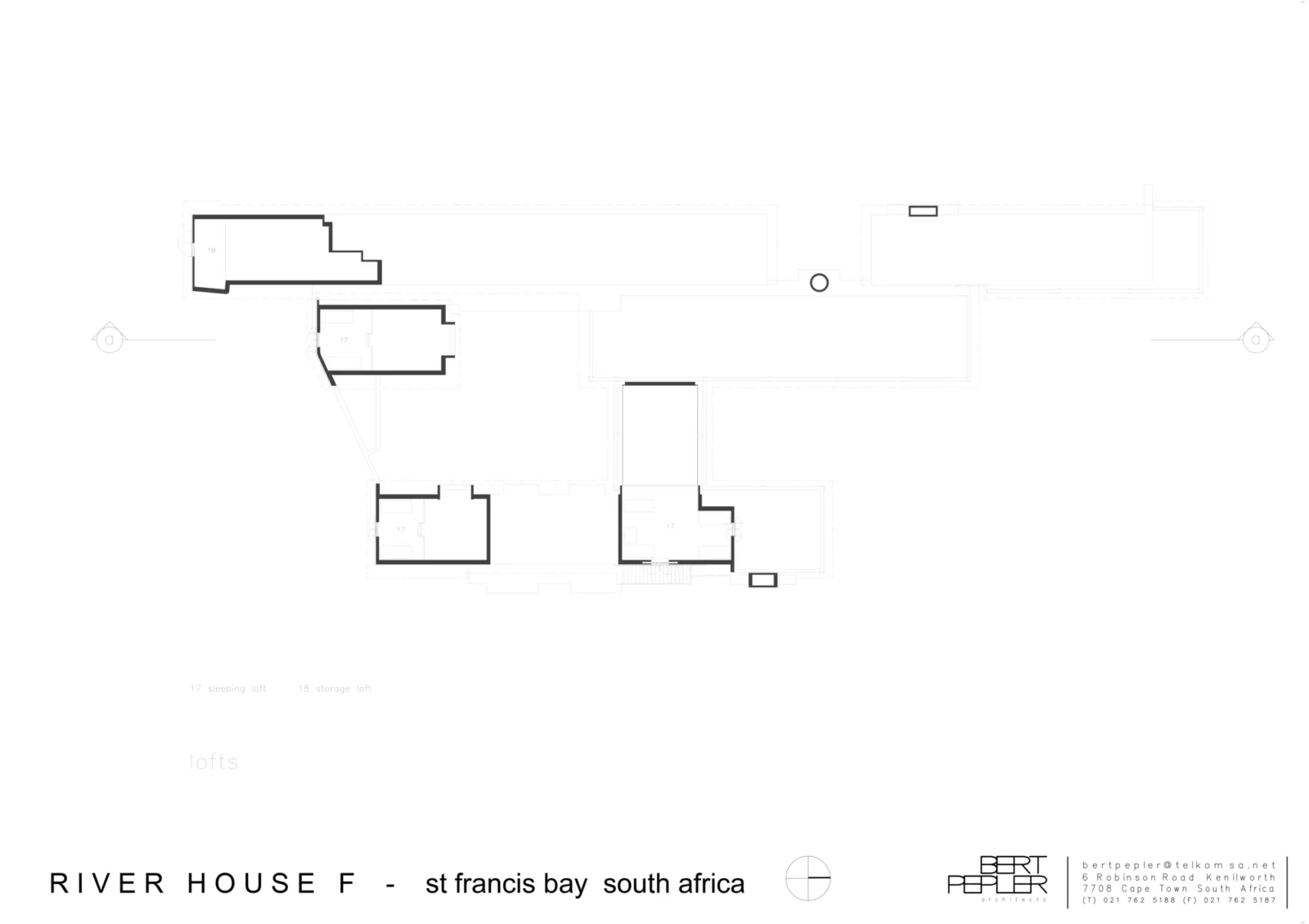 BIM Architecture | South African Rural Vacation Home, Rural Brutalism/Bert Pepler Architects